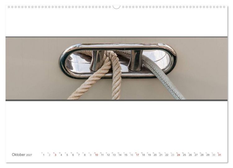 Produktbild: Emotionale Momente: Yachten - eleganter Luxus auf den Weltmeeren (hochwertiger Premium Wandkalender 2027 DIN A2 quer), Kunstdruck in Hochglanz
