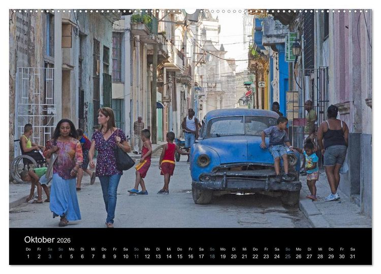 Produktbild: Cuba Highlights (Wandkalender 2026 DIN A2 quer), CALVENDO Monatskalender