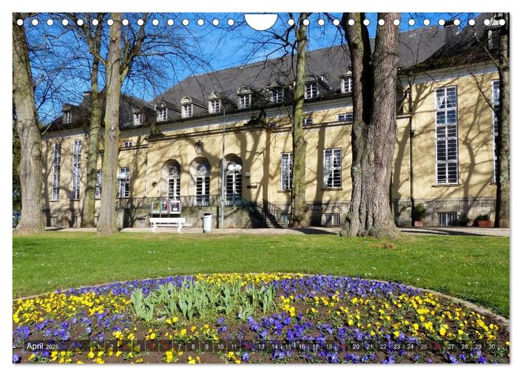 Produktbild: Bad Pyrmont - eine Kurstadt mit Flair (Wandkalender 2026 DIN A4 quer), CALVENDO Monatskalender