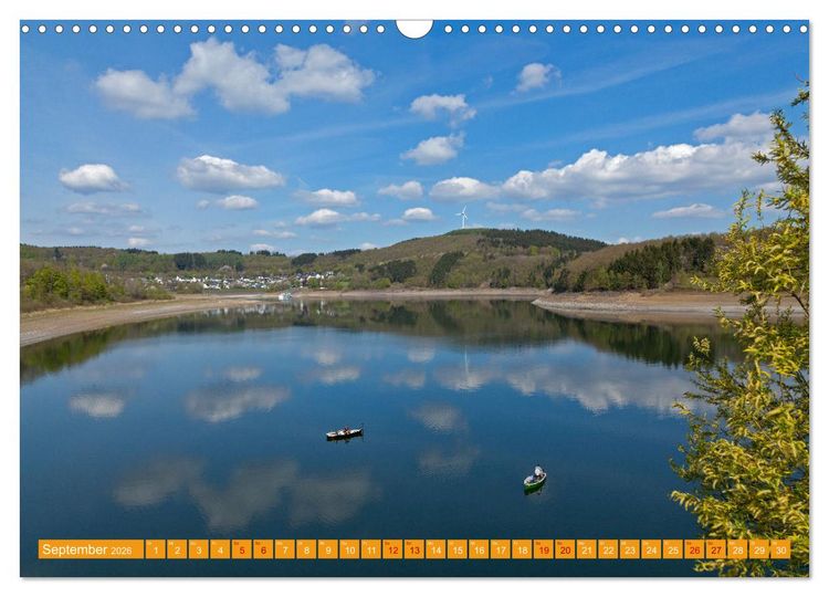 Produktbild: Das Sauerland - Mittelgebirge im Herzen Deutschlands (Wandkalender 2026 DIN A3 quer), CALVENDO Monatskalender