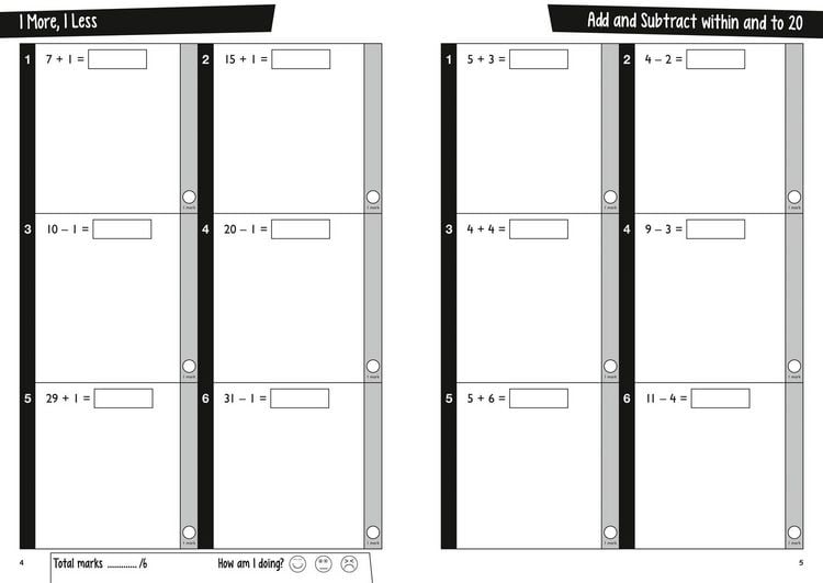 Produktbild: KS1 Maths Arithmetic Practice Book