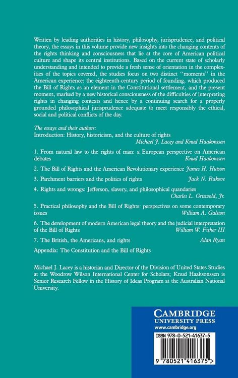 Produktbild: A Culture of Rights
