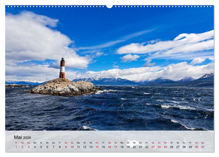 Produktbild: Entdecke S&uuml;damerika: Monat f&uuml;r Monat (hochwertiger Premium Wandkalender 2026 DIN A2 quer), Kunstdruck in Hochglanz