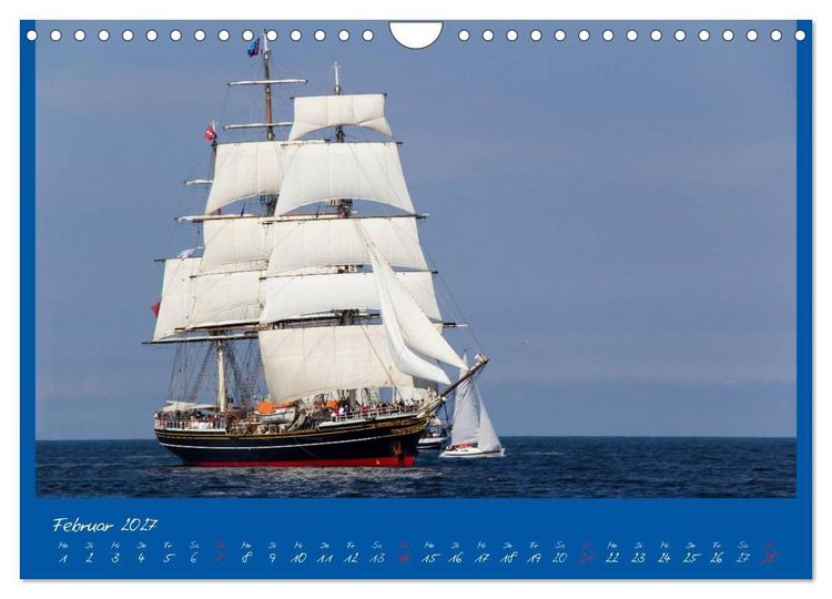 Produktbild: Unter Segeln (Wandkalender 2027 DIN A4 quer), CALVENDO Monatskalender