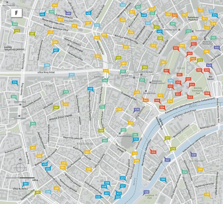 Produktbild: Moscow. Architectural Guide