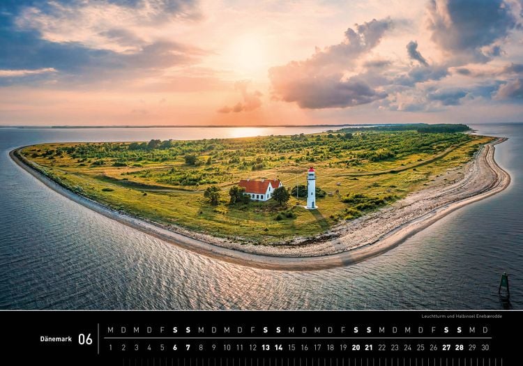 Produktbild: Dänemark Premiumkalender 2026