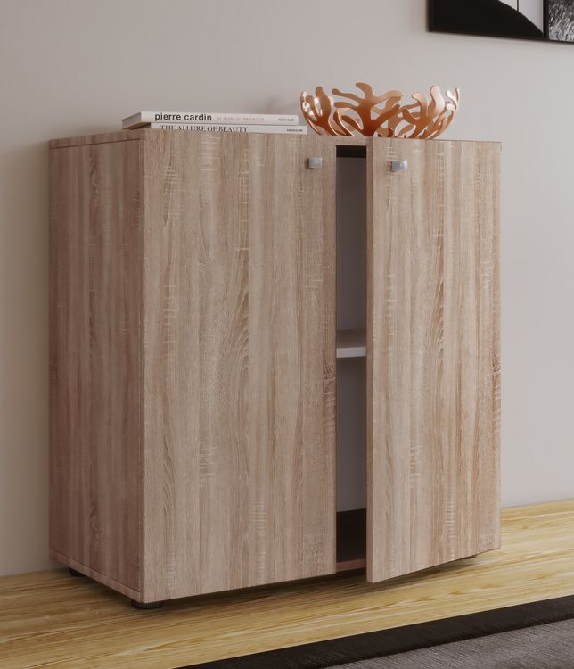 Produktbild: Holz Kommode Sideboard Anrichte Vandol 1 Dreht&uuml;ren