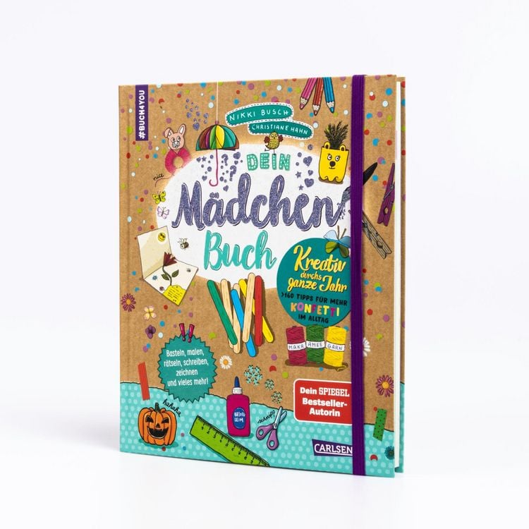 Produktbild: #buch4you: Dein M&auml;dchenbuch: Kreativ durch's ganze Jahr