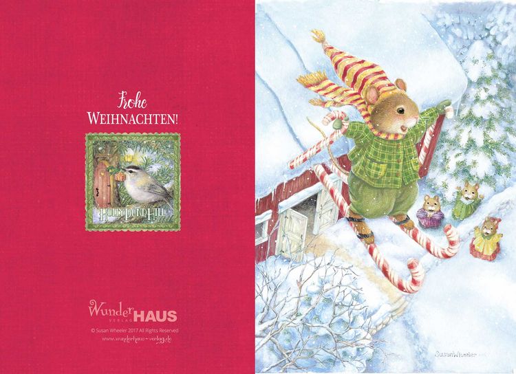 Produktbild: Weihnachtskarten-Set "Frohe Weihnachten!"