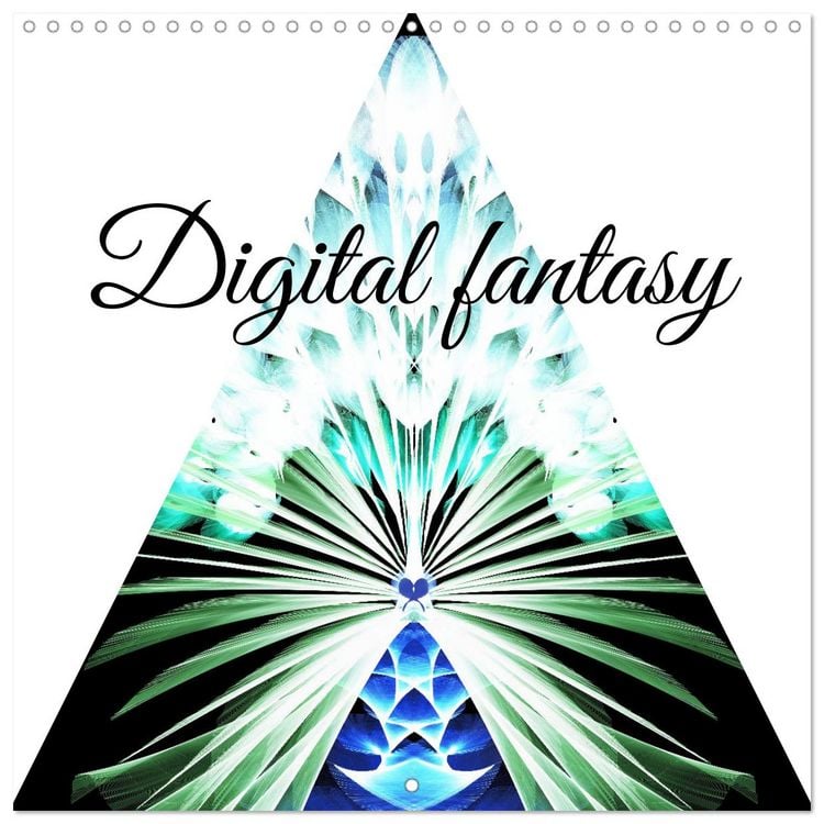 Produktbild: Digital fantasy (Wall Calendar 2026 12 &times; 12 Inch) CALVENDO 12 Month Wall Calendar
