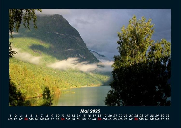Produktbild: Berglandschaften 2025 Fotokalender DIN A4