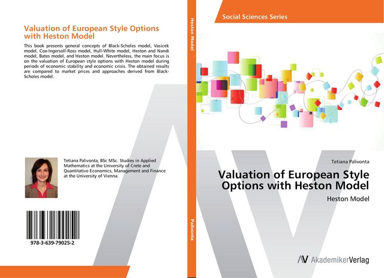 Produktbild: Valuation of European Style Options with Heston Model