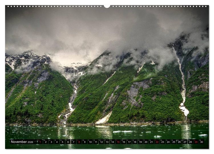 Produktbild: Alaska - Weites Land (Wandkalender 2026 DIN A2 quer), CALVENDO Monatskalender