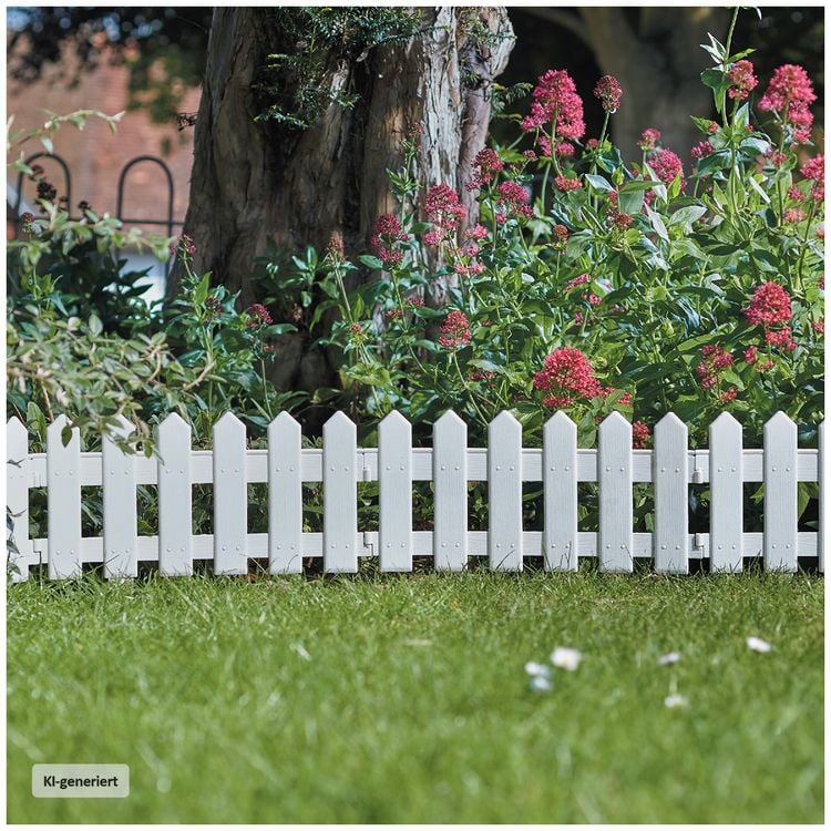 Produktbild: HTI-Living HTI-Living Zierzaun Palisaden 4-teilig Nessa HTI-Living Zierzaun Palisaden 4-teilig Nessa
