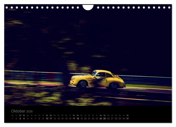 Produktbild: Porsche 356 - Racing (Wandkalender 2026 DIN A4 quer), CALVENDO Monatskalender