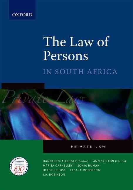 Produktbild: The Law of Persons in South Africa