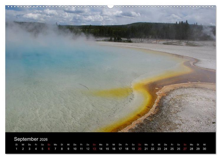 Produktbild: Wyoming! (Wandkalender 2026 DIN A2 quer), CALVENDO Monatskalender