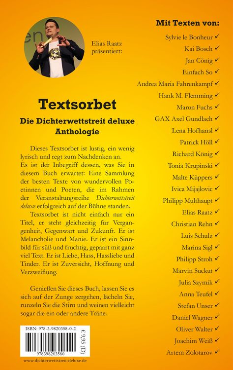 Produktbild: Textsorbet - Volume 1