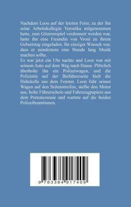Produktbild: Polizeikontrolle - Musiker, Verkehrskontrolle, Autismus, Neid, Eifersucht, Gitarre, Feier, Polizeiwache, &Uuml;bergriff auf Einsatzkr&auml;fte, Alkoholsucht,