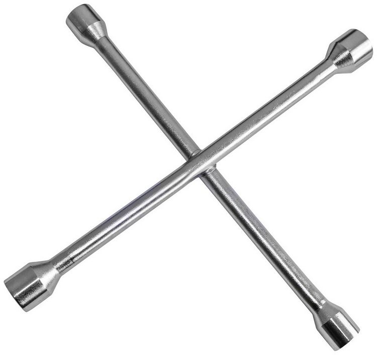 Produktbild: APA 21059 Radkreuz verchromt 17mm 19mm 22mm 13/16\" Radkreuz (L x B x H) 355 x 355 x 50mm