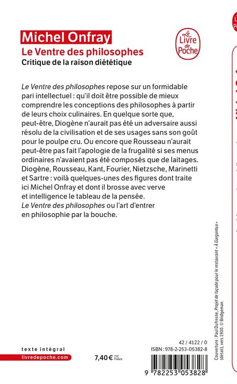 Produktbild: Fre-Ventre des Philosophes