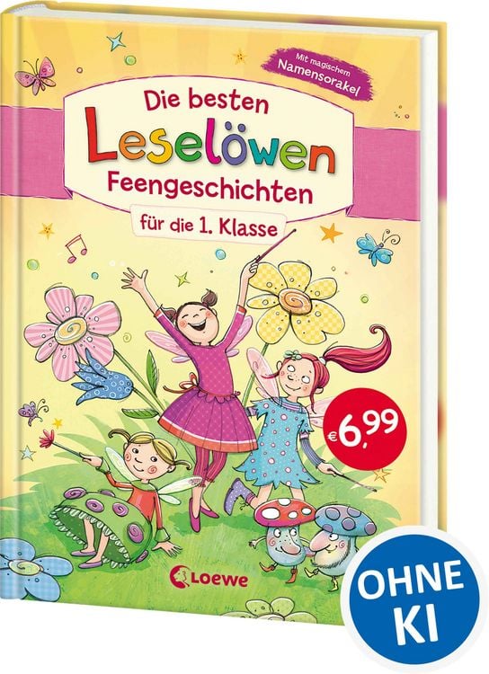 Produktbild: Die besten Lesel&ouml;wen-Feengeschichten f&uuml;r die 1. Klasse