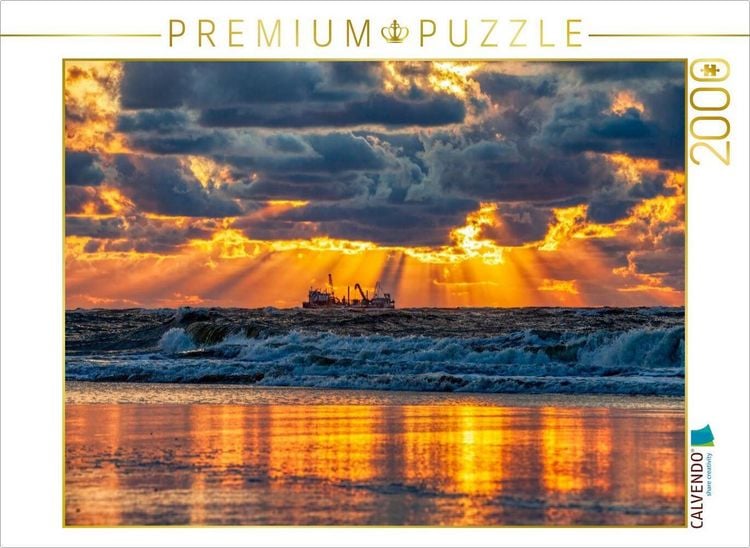 Produktbild: CALVENDO Puzzle Himmel in Flammen | 2000 Teile Lege-Gr&ouml;&szlig;e 90x67cm Foto-Puzzle f&uuml;r gl&uuml;ckliche Stunden