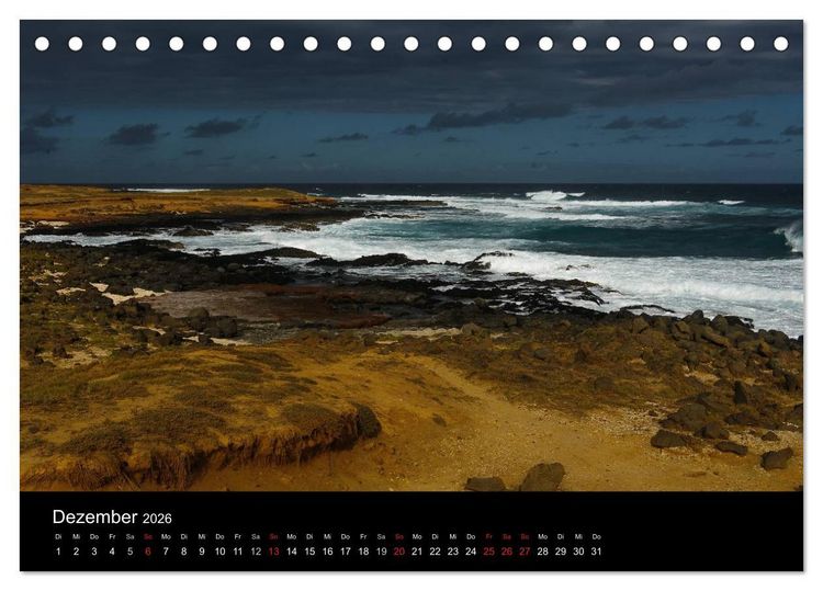 Produktbild: Hawaiianische Tr&auml;ume Big Island (Tischkalender 2026 DIN A5 quer), CALVENDO Monatskalender