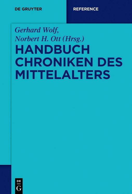 Produktbild: Handbuch Chroniken des Mittelalters