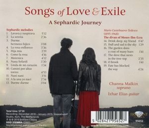 Produktbild: Songs Of Love & Exile,A Sepherdic Journey