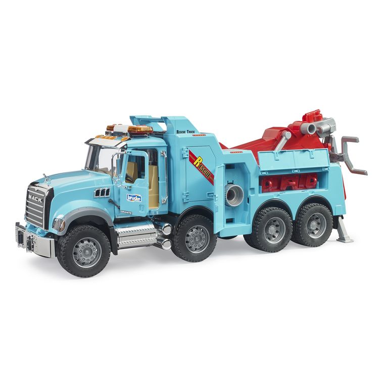Produktbild: BRUDER - MACK Granite Berge und Abschlepp-LKW mit L+S Modul