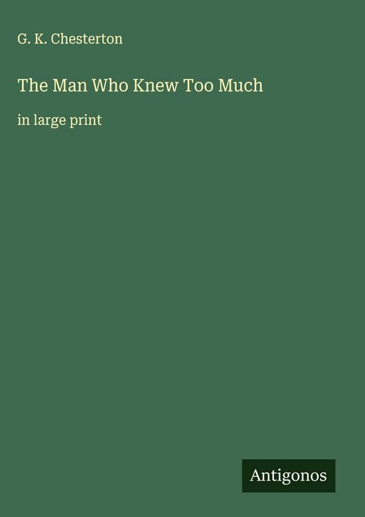 Produktbild: The Man Who Knew Too Much