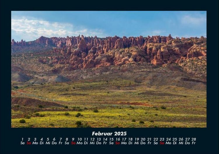Produktbild: Naturlandschaften 2025 Fotokalender DIN A4