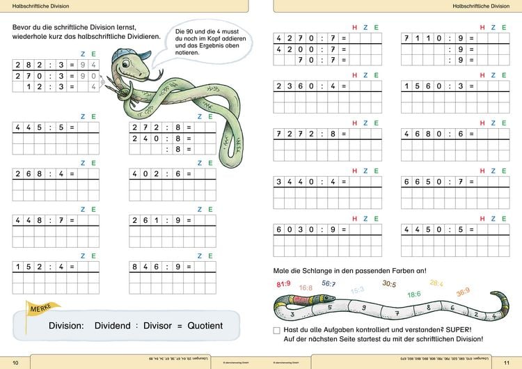 Produktbild: Ich kann schriftlich multiplizieren und dividieren - 2 Arbeitshefte im Set