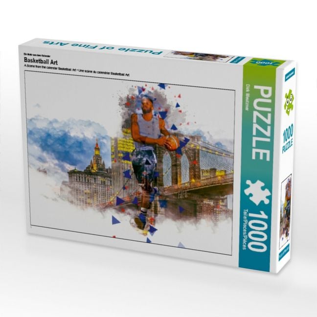 Produktbild: Ein Motiv aus dem Kalender Basketball Art (Puzzle)
