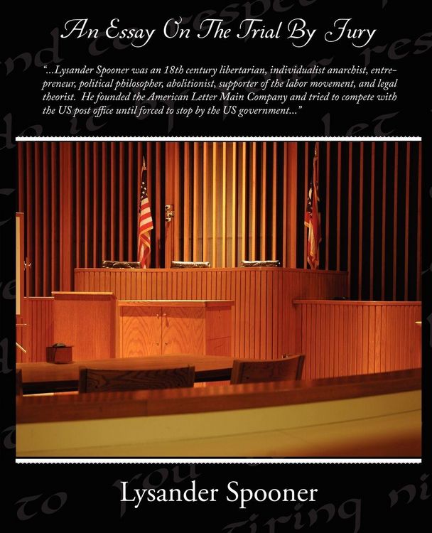 Produktbild: An Essay On The Trial By Jury