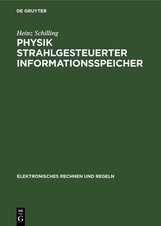 Produktbild: Physik strahlgesteuerter Informationsspeicher