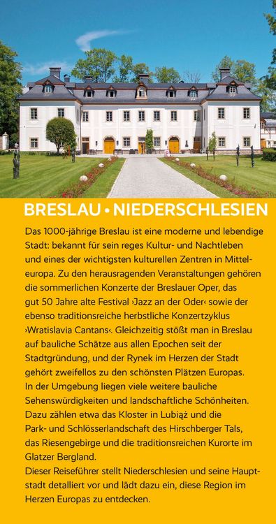 Produktbild: TRESCHER Reisef&uuml;hrer Breslau und Niederschlesien