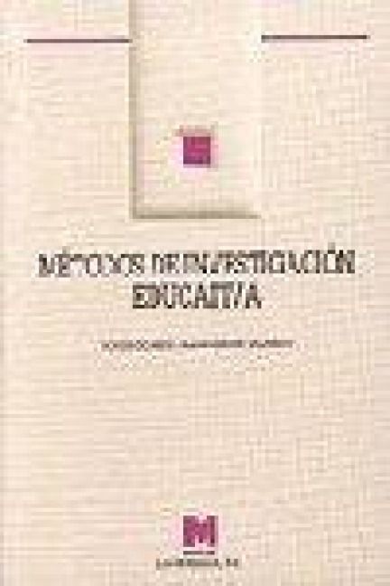 Produktbild: M&eacute;todos de investigaci&oacute;n educativa