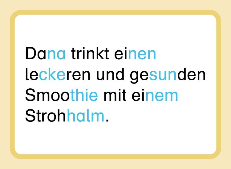 Produktbild: Ich kann S&auml;tze lesen Teil 2 in Sprechsilben mit Dana und Leander