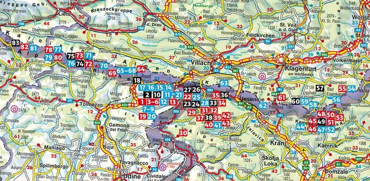 Produktbild: Klettersteige Julische Alpen