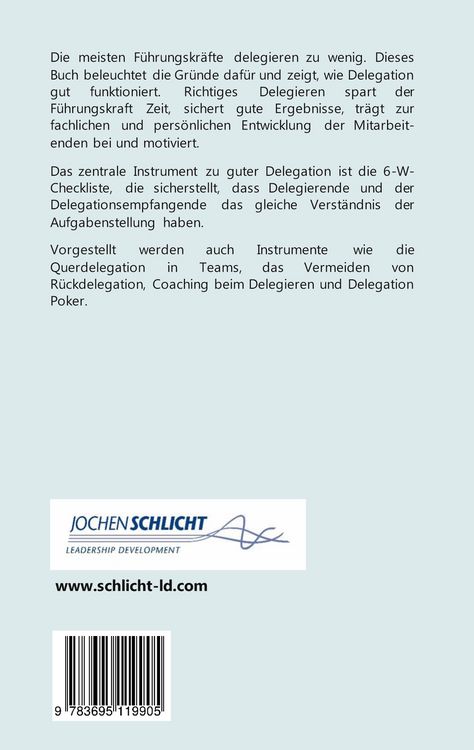 Produktbild: Richtig delegieren