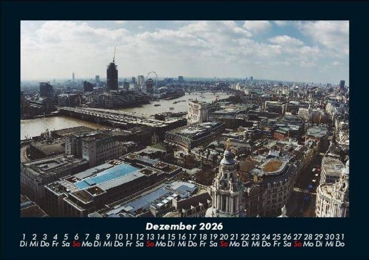 Produktbild: London - Impressionen 2026 Fotokalender DIN A5