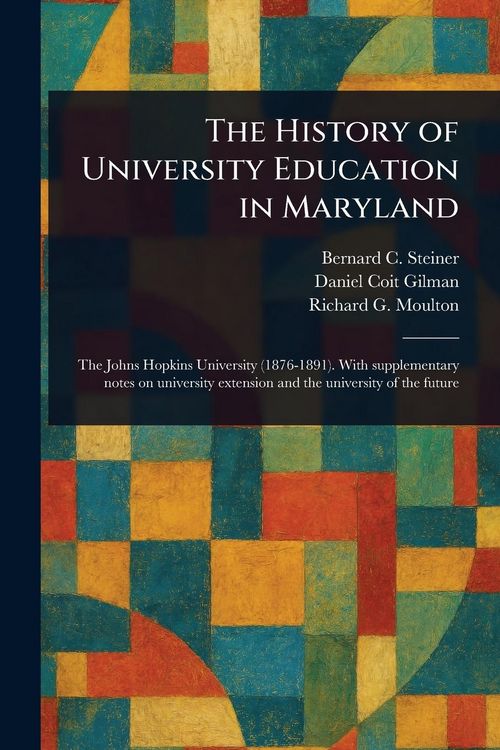 Produktbild: The History of University Education in Maryland
