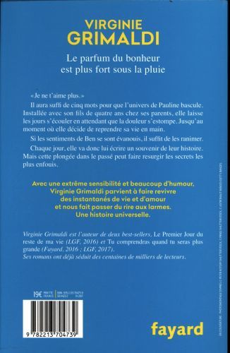 Produktbild: Grimaldi, V: Parfum du bonheur est plus fort sous la pluie