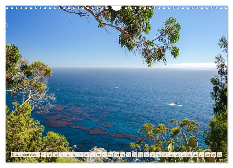 Produktbild: Traumk&uuml;sten: Eine Maritime Reise um die Welt (Wandkalender 2026 DIN A3 quer), CALVENDO Monatskalender