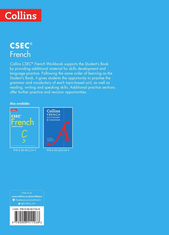 Produktbild: CSEC&reg; French Workbook