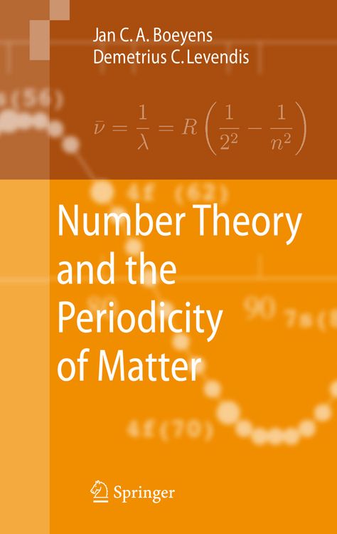 Produktbild: Number Theory and the Periodicity of Matter