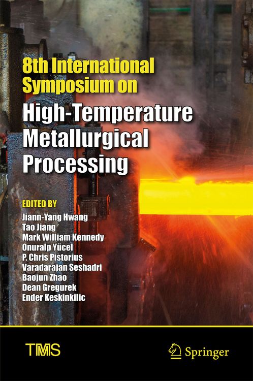 Produktbild: 8th International Symposium on High-Temperature Metallurgical Processing