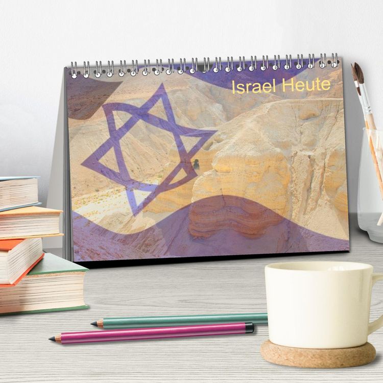 Produktbild: Israel Heute (Tischkalender 2026 DIN A5 quer), CALVENDO Monatskalender